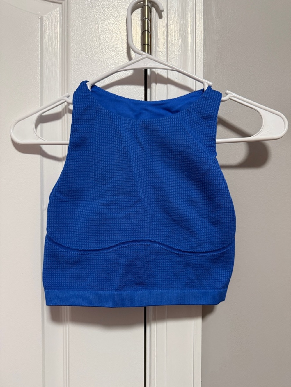 Offline by Aerie Royal Blue Textured Sports Bra